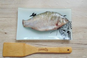 Карась на пару