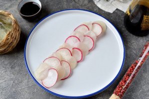 Карпаччо из гребешка