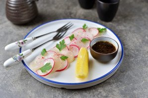 Карпаччо из гребешка