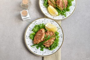 Котлеты из красной рыбы