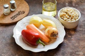 Крестьянский суп с перловкой Крестьянский суп с перловкой