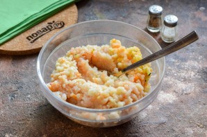 Куриные биточки с цукини и овощами Куриные биточки с цукини и овощами