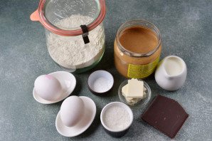 Маффины с арахисовой пастой Маффины с арахисовой пастой