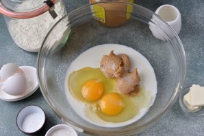 Маффины с арахисовой пастой Маффины с арахисовой пастой