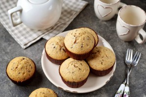 Маффины с арахисовой пастой Маффины с арахисовой пастой