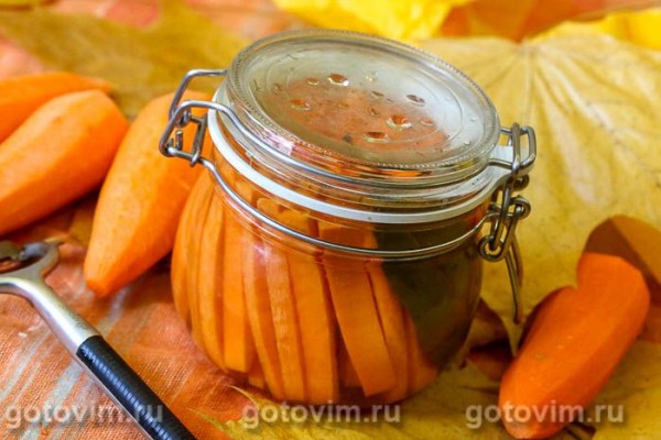 Маринованная морковь на зиму Маринованная морковь на зиму