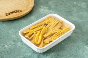 Маринованная соевая спаржа