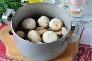 Маринованные грибы за 10 минут