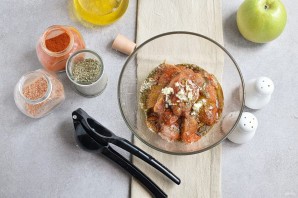 Медальоны из индейки