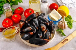 Мидии "Саганаки" по-гречески