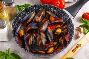 Мидии "Саганаки" по-гречески