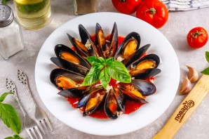 Мидии "Саганаки" по-гречески