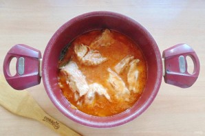 Окунь в кисло-сладком соусе