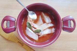 Окунь в кисло-сладком соусе