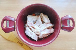 Окунь в кисло-сладком соусе