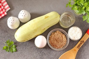 Оладьи из кабачков с льняной мукой