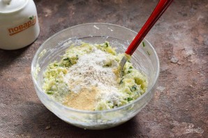 Оладьи из кабачков с рикоттой Оладьи из кабачков с рикоттой