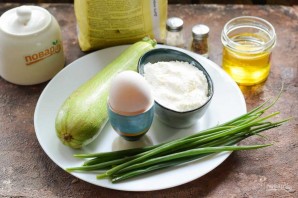 Оладьи из кабачков с рикоттой Оладьи из кабачков с рикоттой