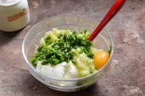 Оладьи из кабачков с рикоттой Оладьи из кабачков с рикоттой