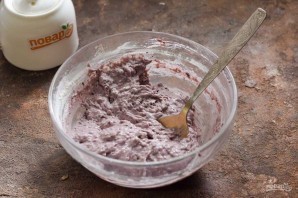 Оладьи с ежевикой Оладьи с ежевикой