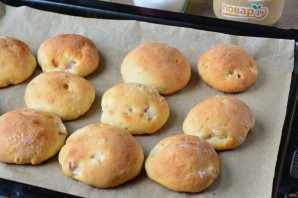 Печенье на кефире с яблоками