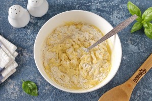 Пельмени с базиликом