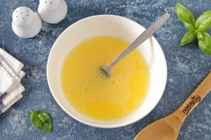 Пельмени с базиликом