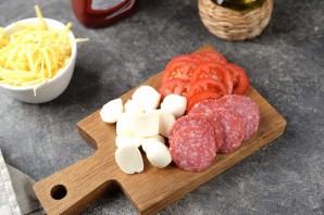 Пицца "Времена года" Пицца "Времена года"