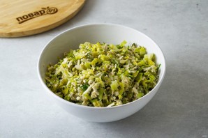 Пирог с савойской капустой Пирог с савойской капустой