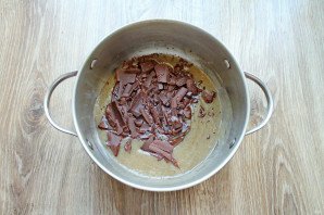 Постный банановый крем для торта