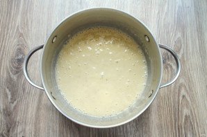 Постный банановый крем для торта