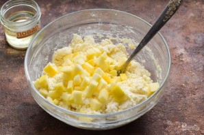 ПП шарлотка с яблоками и творогом ПП шарлотка с яблоками и творогом