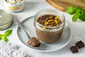 Пудинг из белой фасоли