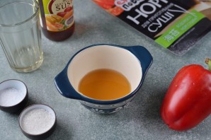 Роллы с болгарским перцем Роллы с болгарским перцем