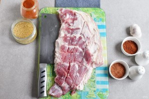 Рулет из свинины в мультиварке