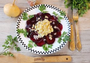 Салат из свеклы и репы