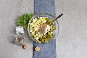 Салат из телятины