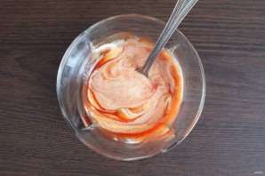 Салат с мясом и маринованными грибами