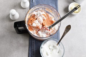 Суфле из курицы с овощами