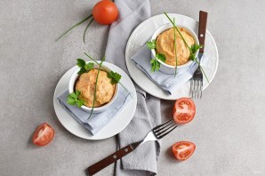 Суфле из курицы с овощами