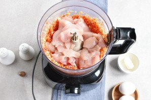 Суфле из курицы с овощами