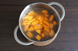 Суп из тыквы, картофеля и моркови