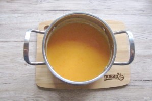 Суп из тыквы с беконом