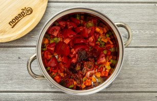 Суп с нутом и фасолью