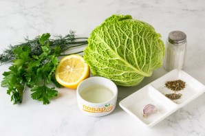 Тушеная савойская капуста