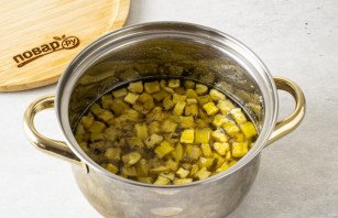 Варенье из кабачков и мяты