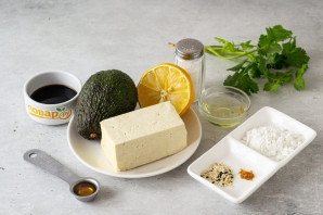 Закуска из тофу с авокадо Закуска из тофу с авокадо