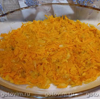 Запеканка из печени в яичной заливке Запеканка из печени в яичной заливке