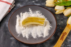 Жареные бананы в коньяке