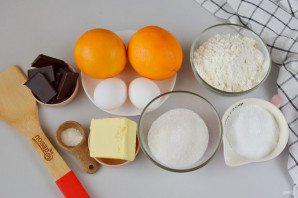 Апельсиновое пирожное "По следу тигра"